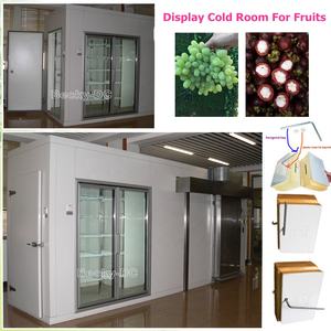 <span class=keywords><strong>Magasin</strong></span> et supermarché Cave à bière Porte en verre Promenade dans le refroidisseur Affichage de rayonnage de chambre froide - Product Image 2