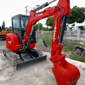 Mini-excavatrice Kubota U30 d'occasion 99% neuve, vente chaude, engin de chantier, excavatrice hydraulique sur chenilles d'occasion, Kubota U35 20 30 55 de seconde main - Product Image 3