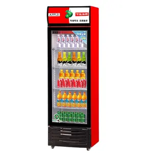 Tủ lạnh hiển thị tủ dọc nước giải khát Pepsi Máy làm lạnh uống làm mát máy làm lạnh