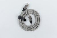 Vente en gros prix d'usine câble USB câble de données en nylon tressé à charge rapide coque en alliage d'aluminium durable câble de type c à type c