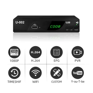 Offre Spéciale set top box dvb t2 analogique à numérique récepteur soutien 1080P DVB T2 set top box dvb t2 stb set top box indonésie