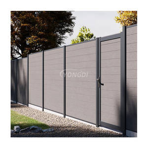 Foshan 2025 haute technologie ASA co-extrusion extérieur 3D étanche wpc bois teck séquoia blackout panneaux de clôture de confidentialité - Product Image 4