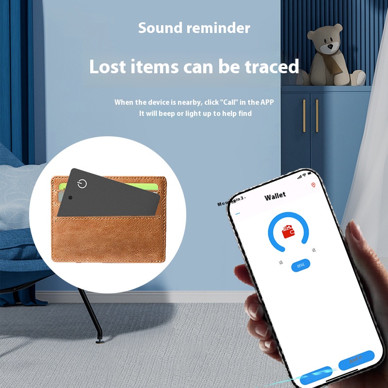 Worldwide Mini Smart Key Finder - Apple MFi Certified Pet Tracker Locator
