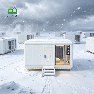 Maison conteneur habitable portable sur mesure, préfabriquée, modulaire, économique, 1, 2 ou 3 chambres, en aluminium, maison mobile - Product Image 1