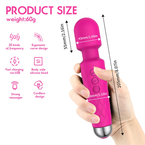 Potentes Vibradores para Mujeres, Estimulador de Clítoris, Varita AV, Masajeador de Punto <span class=keywords><strong>G</strong></span>, Masturbador Femenino, Juguetes Sexuales para Mujer - Product Image 4