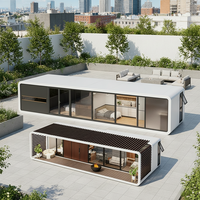 Cabane Apple Modulaire Contemporaine en Acier de Haute Qualité, Design Européen, Étanche, Gain de Place, Préfabriquée pour Hôtel, Bureau, Jardin