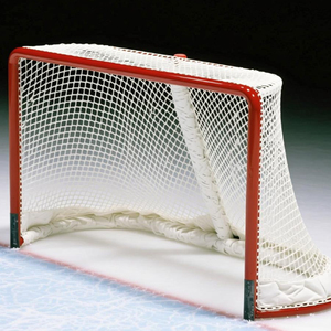 <span class=keywords><strong>Filet</strong></span> <span class=keywords><strong>de</strong></span> <span class=keywords><strong>but</strong></span> <span class=keywords><strong>de</strong></span> hockey sur glace professionnel sans nœuds, en polyester blanc robuste résistant aux UV, avec service <span class=keywords><strong>de</strong></span> découpe pour usage intérieur/extérieur - Product Image 4