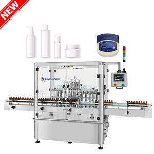 เครื่องผลิตเส้นขวดพลาสติก/ขวดแก้วความแม่นยำสูงระบบอัตโนมัติสำหรับดูแลผิวเนยแร่พาราฟินโมล - Product Image 1