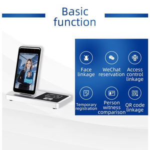 Système de gestion des visites clients et des files d'attente hospitalières, Écran d'entrée des visiteurs, Terminal de check-in des visiteurs en libre-service - Product Image 5