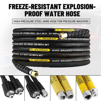 Nettoyeur haute pression électrique 110V 60Hz 1600W 100 bars avec pompe en cuivre, pour lavage de voitures, portable, usage domestique et commercial