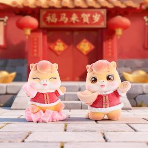 Boîte Mystère en Résine Cheval de la Fortune Pleine Vitesse - Prospérité à Chaque Pas que Vous Faites - Product Image 5