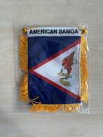 Drapeau de Polynésie française personnalisé pour l'impression numérique de fanion en plastique polyester de vitres de voiture