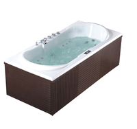 Baignoires de massage spa au design moderne et luxueux, autoportantes, avec rebord, en pierre, fibre de verre et acrylique, à prix abordable pour usage intérieur en salle de bain