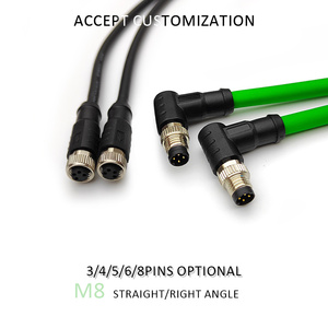 Bán Hot ethercat Cáp M8 4 pin d-code để RJ45 8P8C CAT5E Ethernet - Product Image 5