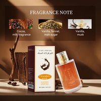 Chocolate transfronterizo superventas, perfume en spray con aroma a almizcle, sin alcohol, fragancia duradera