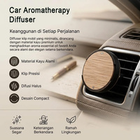 Nouveau design diffuseur d'air purificateur d'air pour voiture, à clipser sur la grille de ventilation, avec aimant