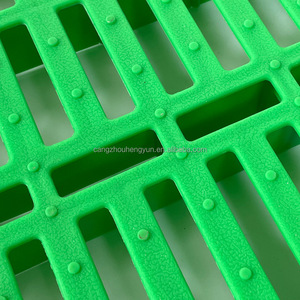 Plancher à lattes en <span class=keywords><strong>plastique</strong></span> pour bétail, chèvre, plancher à lattes pour fientes, plancher à lattes en PP pour la vente de chèvres, 600*600mm - Product Image 4