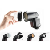 Flash Godox V1 Pro V1, V1C, V1N, V1S TTL 1/8000s HSS con Batería de Litio, Flash Speedlite para Cámaras Canon, Nikon y Sony