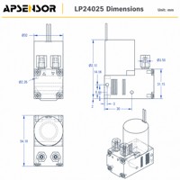 Analyseur de qualité de l'eau, pompe à liquide à micro-diaphragme, 24V, sans balais, PA66 EPDM, haute efficacité