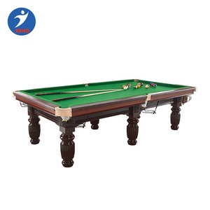 Mesa de <span class=keywords><strong>Billar</strong></span> Sooker de Lujo de 9 Pies, Moderna, 4 en 1, Patas de Madera Maciza, Cojines de MDF, Rieles de Goma para Snooker, <span class=keywords><strong>Carambola</strong></span> y <span class=keywords><strong>Billar</strong></span> - Product Image 5