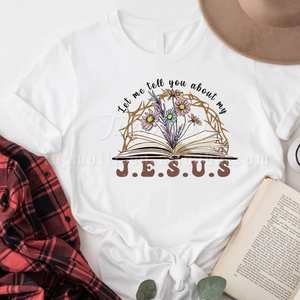 Laissez-<span class=keywords><strong>moi</strong></span> vous parler de mon Jésus DTF Design <span class=keywords><strong>d</strong></span>'impression prêt à presser pour les vêtements de vêtement - Product Image 3