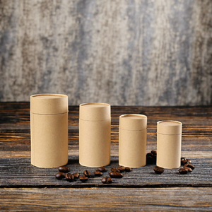 أنبوب ورقي للقهوة معاد تدويره بدرجة غذائية من الورق المقوى بسعر منخفض في العبوة ، أنبوب لتخزين القهوة وعرضها - Product Image 5