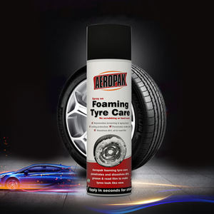 Aeropak Car Detailing <span class=keywords><strong>auto</strong></span> formula di cura della lavata pneumatici cleaner spray pneumatico polish - Product Image 3