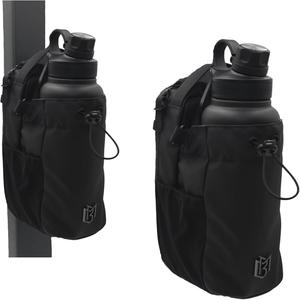 Magnetic Water Bottle Bag For Gym Portable Slanted Sports Hanging Bag With Adjustable Strap Unisex Outdoor Fitness Accessory - Product Image 1
