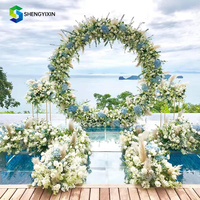 Plateforme de scène en aluminium personnalisée pour événements de mariage, avec éclairage LED, légère, capacité de charge de 1000 kg, décoration de mariage