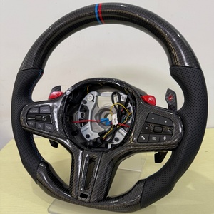 Volante Deportivo de Fibra de Carbono para <span class=keywords><strong>BMW</strong></span> M3 M5 M6 F11 F12 F13 F32 F80 G01 G22 G42 <span class=keywords><strong>328i</strong></span> M40i - Product Image 3