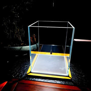 フロントドア2ウェイミラーLEDライト付きソリッドストラクチャーバスルームミラー車ガラス建築用 - Product Image 4