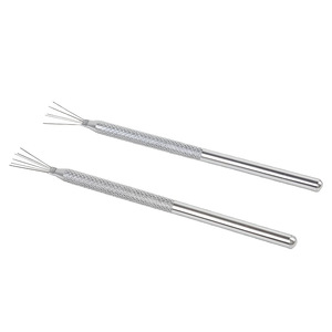 Seven Needle Clay Tool Stainless Steel Aluminum Rod Texture Brush For <b>Polymer</b> Clay Art Crafting DIY Modelling - Product Image 3