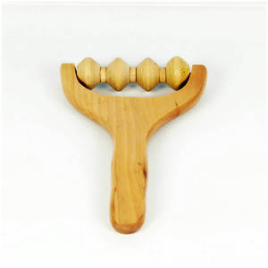 Mini Masajeador Facial de Madera con Rodillo Manual, Elimina Arrugas y Relaja los Músculos del Cuerpo, Otros Productos de Masaje - Product Image 3