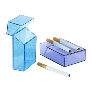 UKETA Vente en gros Mode bon marché Brillant Étanche <span class=keywords><strong>Étui</strong></span> <span class=keywords><strong>à</strong></span> cigarettes en plastique Bling <span class=keywords><strong>Étui</strong></span> <span class=keywords><strong>à</strong></span> cigarettes pour femme - Product Image 2