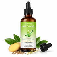 Gouttes liquides détoxifiantes de qualité supérieure pour la santé intestinale, favorisant un mode de vie actif, riches en plantes, digestion facile, directement de l'usine