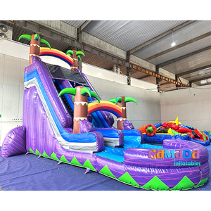 สไลเดอร์สูบลมขนาดใหญ่สำหรับสระว่ายน้ำ - Product Image 3