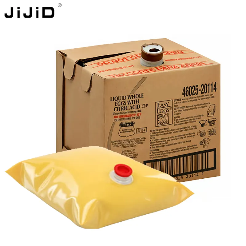 JiJiD Custom Bag In Box bavaglino asettico vino birra succo sciroppo di vino bevanda Liquid Egg Dairy 10l 15l 20l Dispenser con beccuccio rubinetto