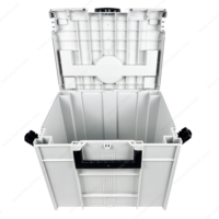 Boîte de rangement grande capacité 40x30x34cm, étanche, anti-poussière, verrouillable, empilable, système de boîte à outils, en plastique ABS, boîte Systainer pour atelier