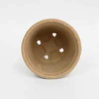Composteerbare gevormde pulp kwekerspotten 3 inch 4 inch ronde vierkante zaailingbekers Biologisch afbreekbare plantenpotten voor kwekerijen