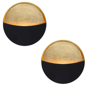 Eclipse Metal <b>Wall</b> Candle Holder <b>Sconce</b>, Decorative Tea <b>Light</b> Holder for Home Decor, Romantic Valentine Gift & <b>Wall</b> Accent - Product Image 1
