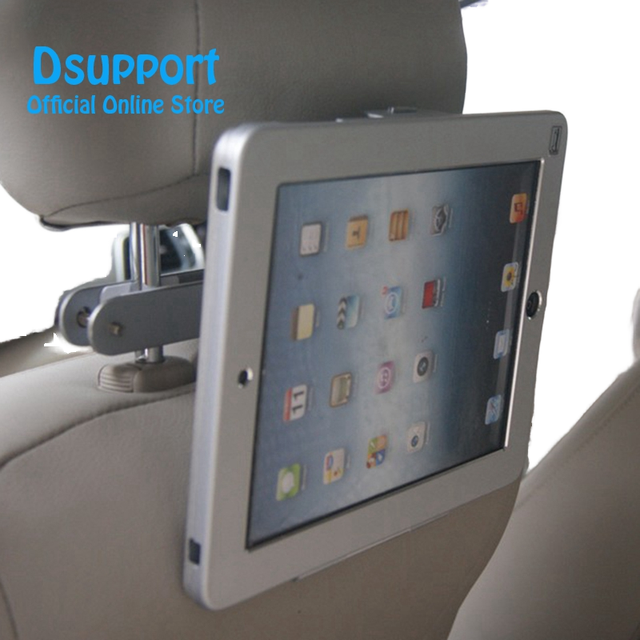 Universal 9.7 Inch iPad 2/3/4/AIR/AIR2/PRO Tablet Car Back Seat Holder Metal Phone Mount for Cars