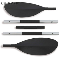 CHOOYOU – ensemble de kayak gonflable pour 2 personnes en plein air, avec rames en aluminium, pompe, bateaux en caoutchouc, canoë kayak en pvc