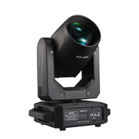 Lyre professionnelle 200W Mini Beam Light Rainbow Luces, équipement d'éclairage de scène DJ, projecteur LED Sharpy Moving Head Light