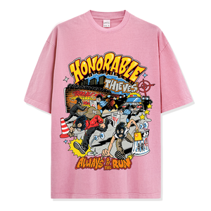 <strong>Clothing</strong> for Sale Men's Hip Hop T-Shirts Casual Cotton Unisex Round Neck T-Shirt - Product Image 5