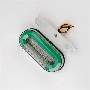 LED Car Trailer Truck Side Marker indicatore luminoso LED Vehicle Boat Side Strobe Emergency lamp