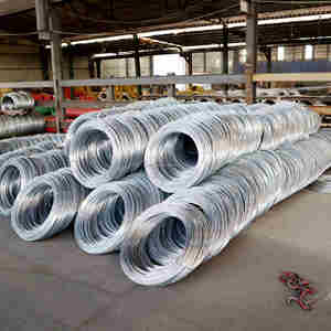 Filo di ferro in acciaio lungo filo di ferro zincato a caldo filo per unghie in acciaio elettro zincato filo di acciaio per zero e recinzione - Product Image 4