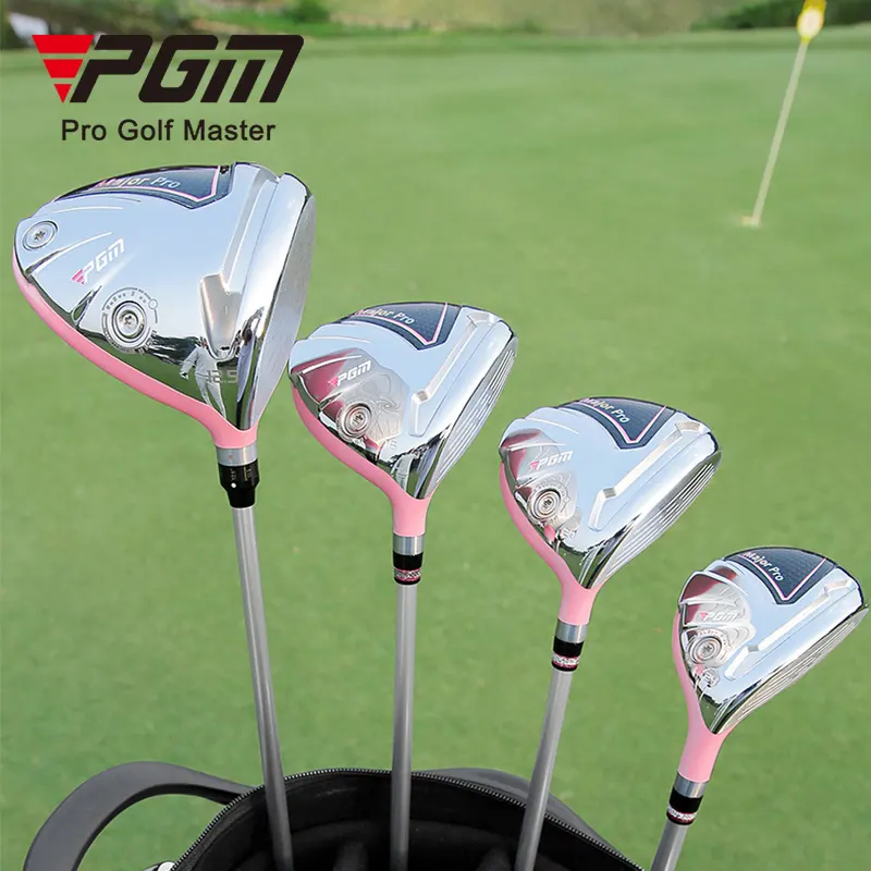 Pgm mg048 tùy chỉnh phụ nữ titan Golf Câu lạc bộ điều khiển có thể điều chỉnh trình điều khiển Golf với headcover