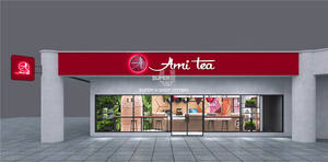 Decorazione in stile legno naturale Boba Tea <span class=keywords><strong>Shop</strong></span> negozio di legno personalizzato bancone mobili Bubble Tea <span class=keywords><strong>Shop</strong></span> Interior Design per tè al latte - Product Image 2