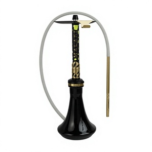 Chicha Malaki de luxe en carbone et or russe – Vente en gros - Product Image 4