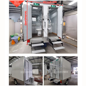 Toilettes mobiles de luxe pour salle de bain, remorques sanitaires VIP, toilettes portables extérieures, toilettes publiques - Product Image 3
